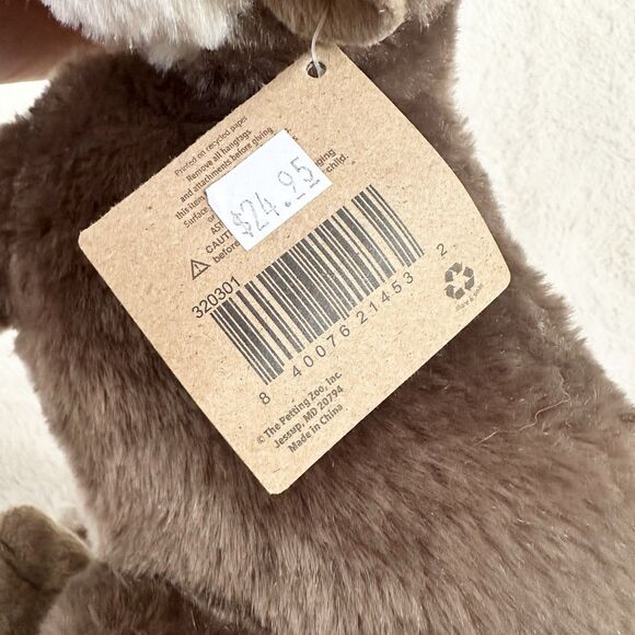 NWT The Petting Zoo River Otter Brown Plush Stuffed Animal Toy 19" - Picture 5 of 6
